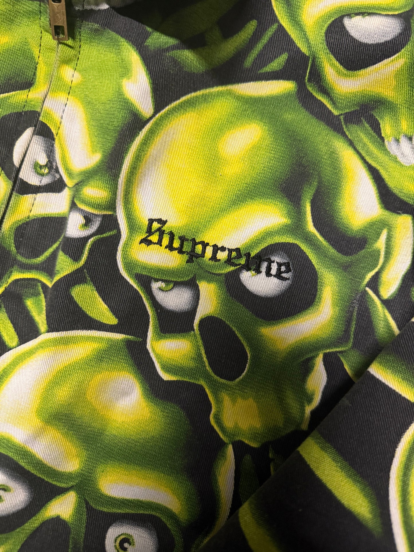 Supreme Skullpile Mulit-Pocket Canvas Jacket (SS18) (PREOWNED)