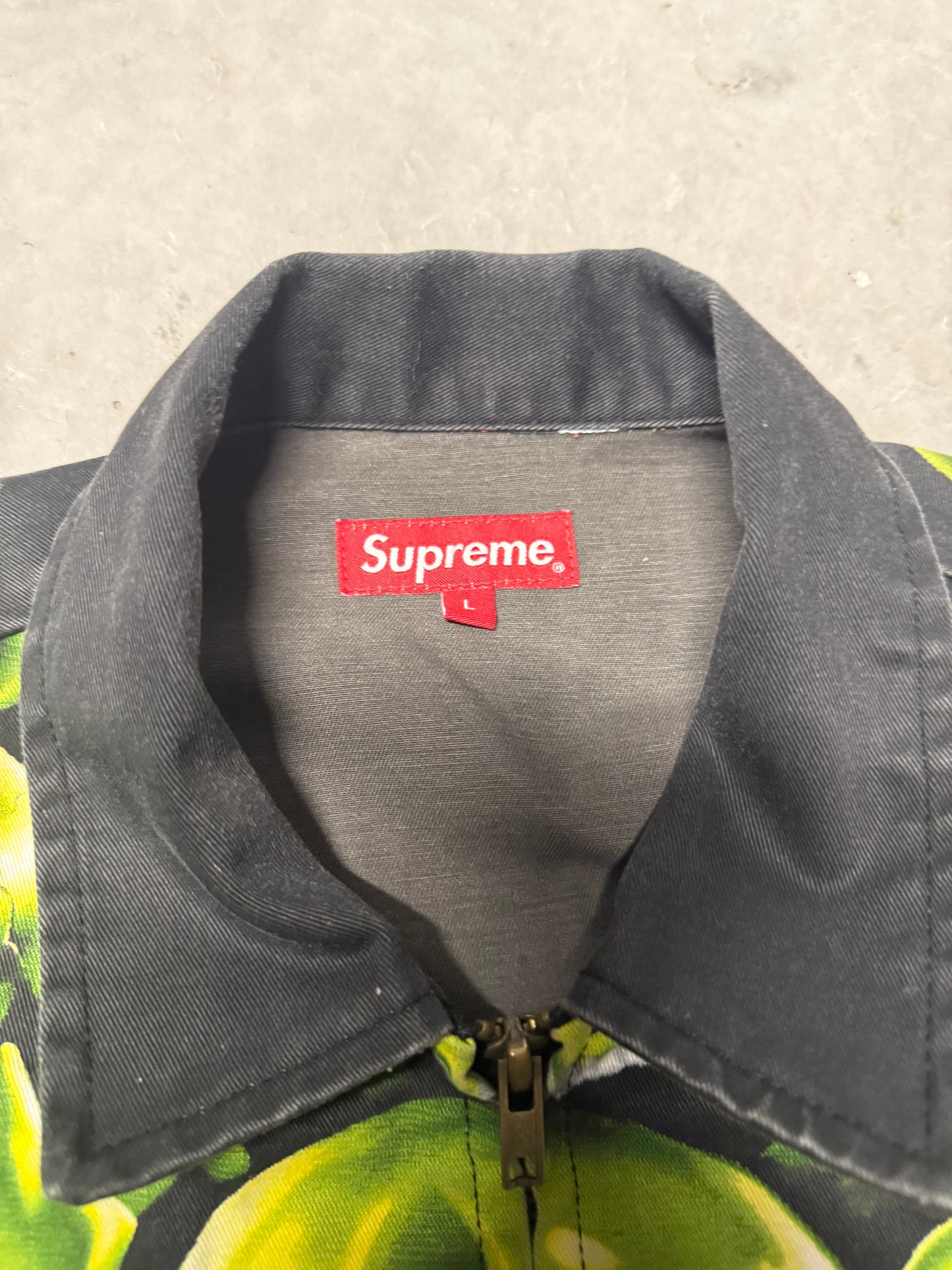 Supreme Skullpile Mulit-Pocket Canvas Jacket (SS18) (PREOWNED)