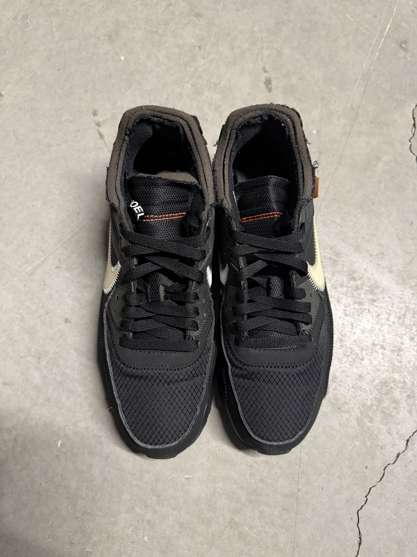 Nike Air Max 90 x Off-White "The Ten" Black (PREOWNED)