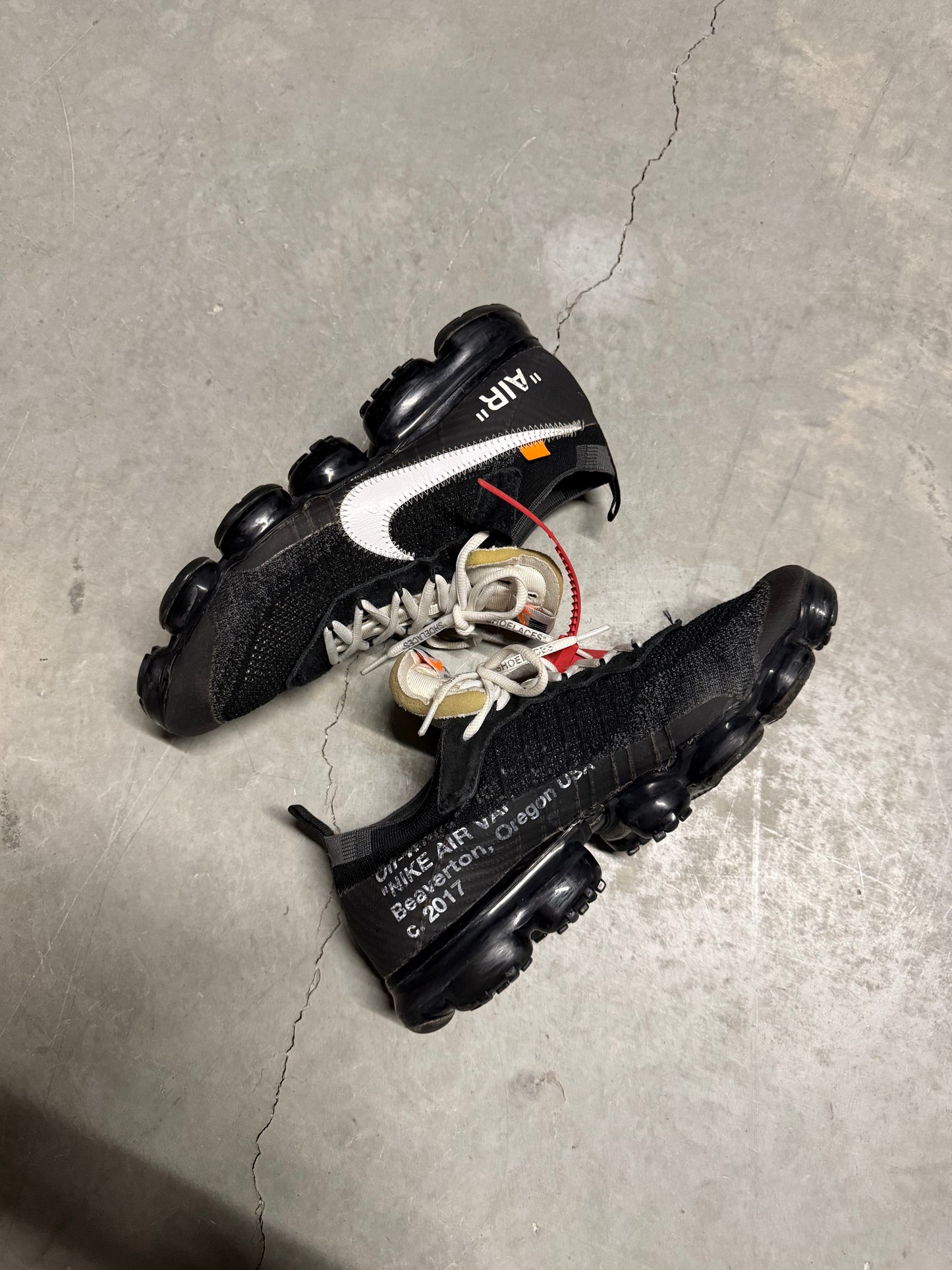 Nike VaporMax x Off-White "The Ten" Black (PREOWNED)