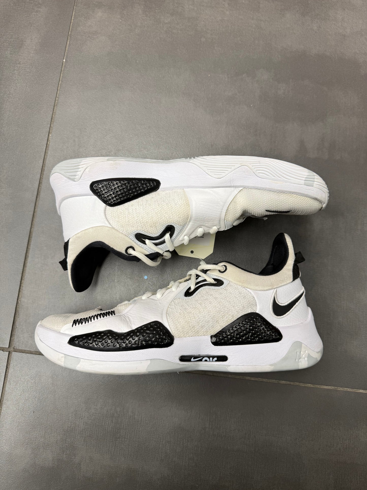 Nike PG5 TB "White Black" (PREOWNED)