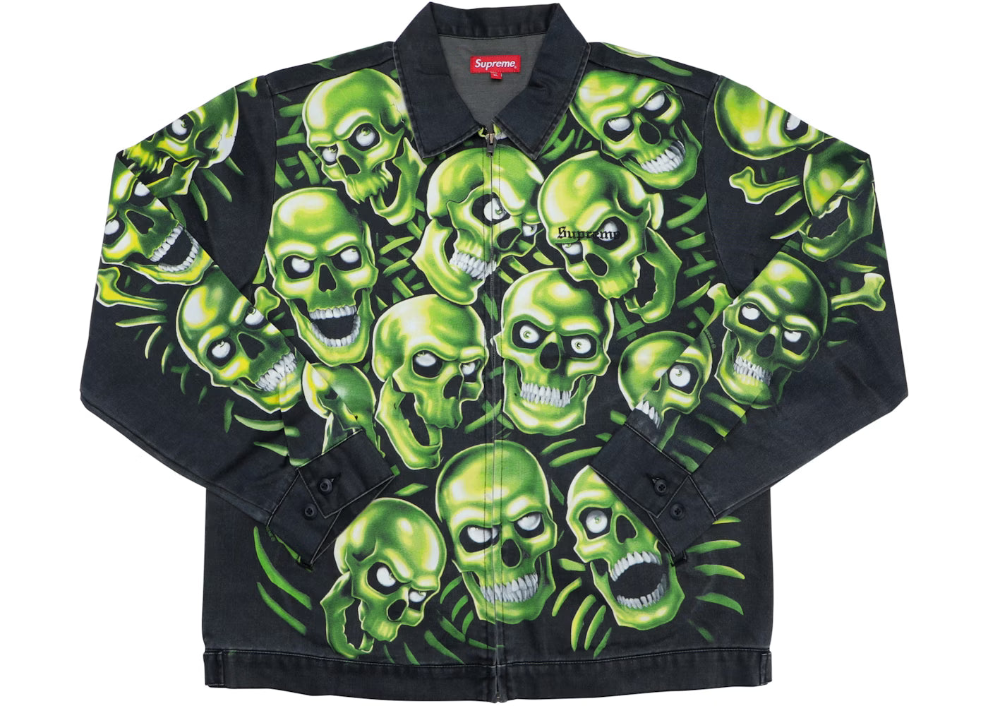 Supreme Skullpile Mulit-Pocket Canvas Jacket (SS18) (PREOWNED)